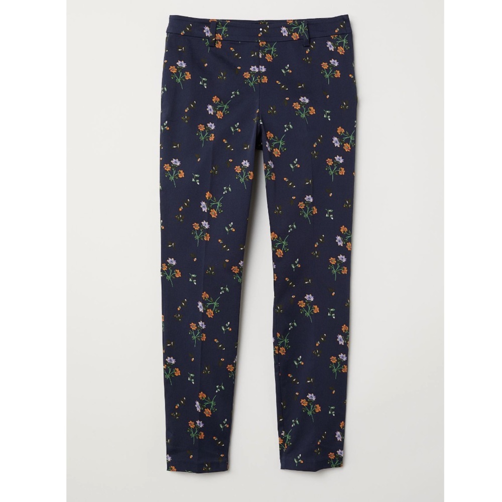 Floral Ankle Length H&M slacks